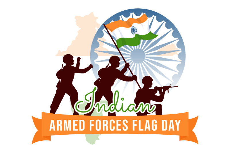 10-indian-armed-forces-flag-day-illustration