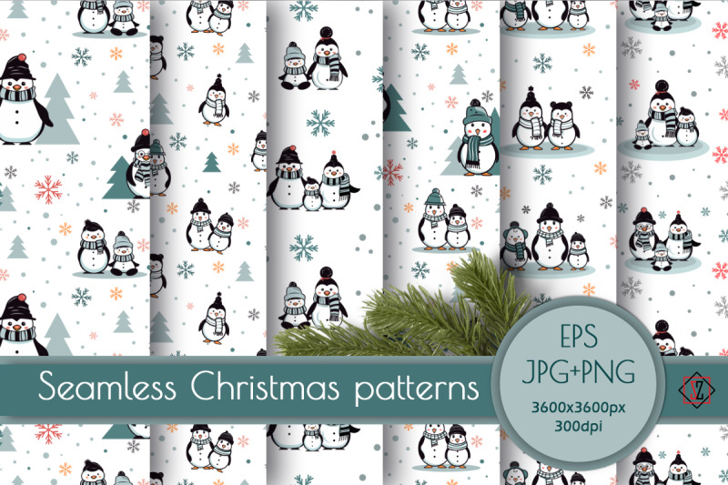 seamless-patterns-penguins