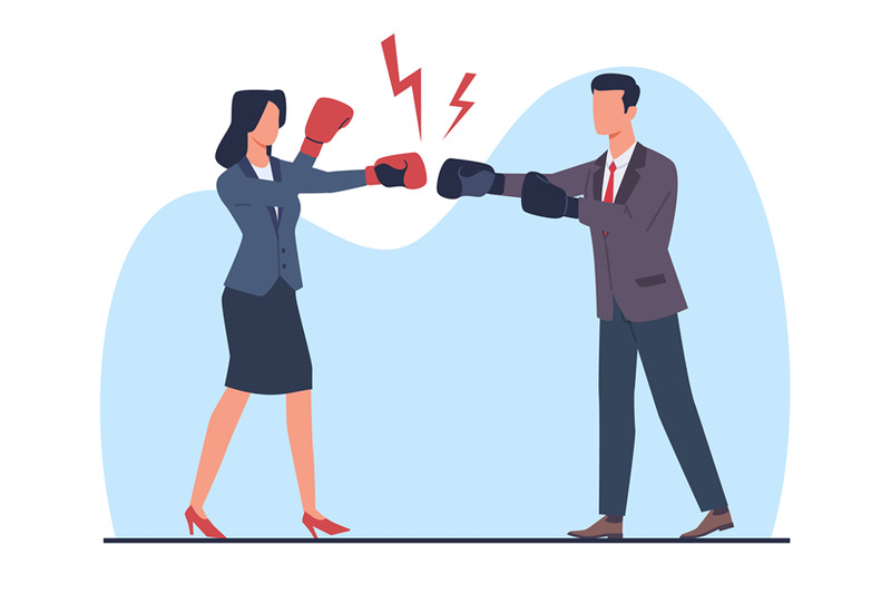 businessman-and-woman-in-boxing-gloves-fighting-each-other-male-and-f