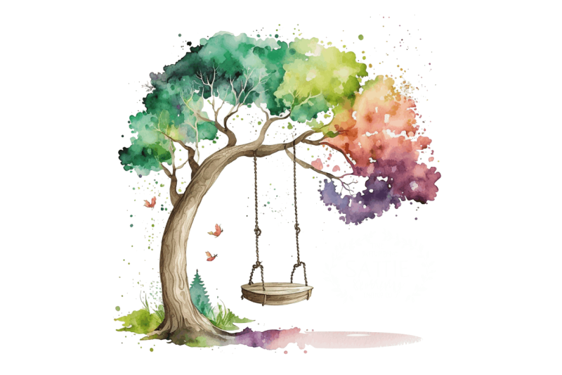 watercolor-tree-swings-clipart-bundle