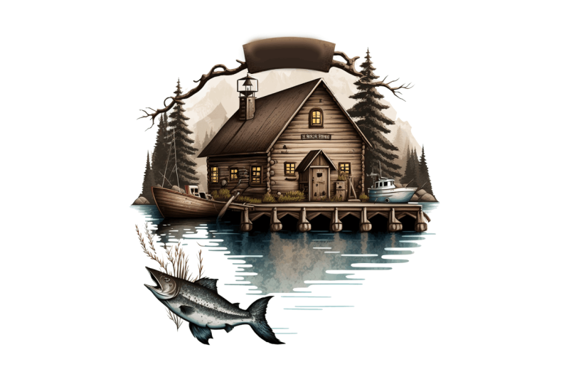 watercolor-fishing-lodge-clipart-bundle