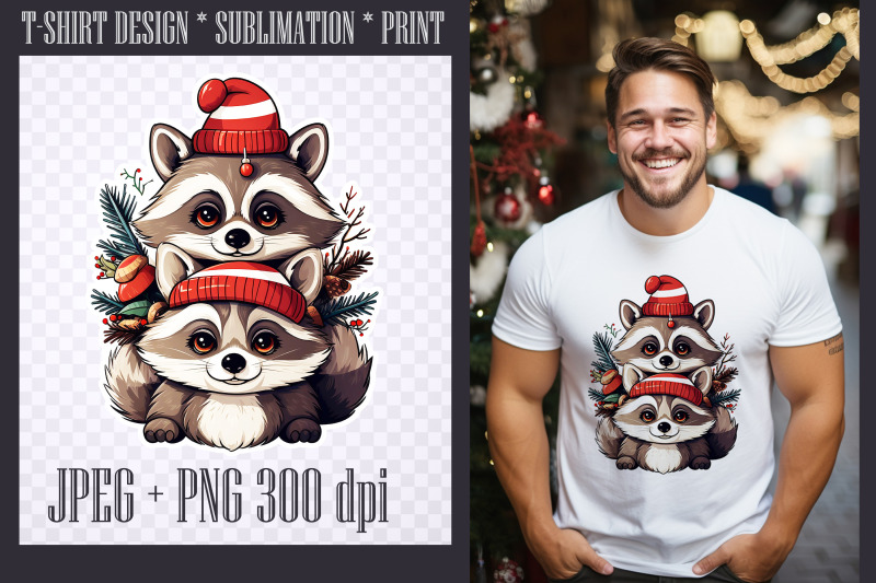 christmas-racoon-sublimation-png-jpeg