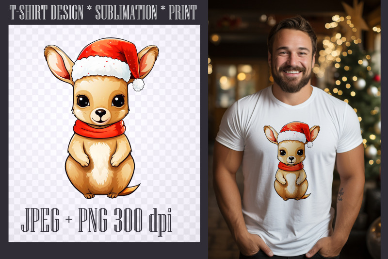 christmas-kangaroo-sublimation-png-jpeg