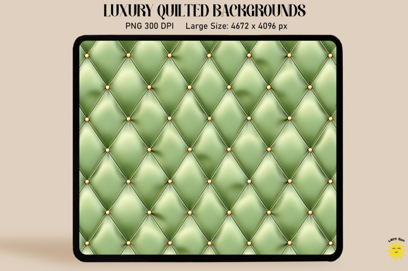 luxury-light-green-quilted-background