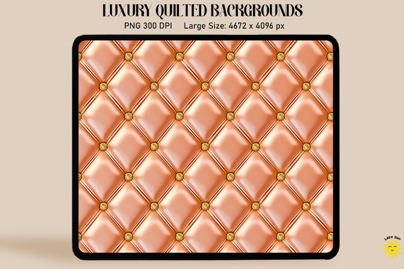 luxury-orange-quilted-background