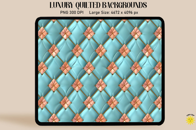 luxury-turquoise-quilted-background