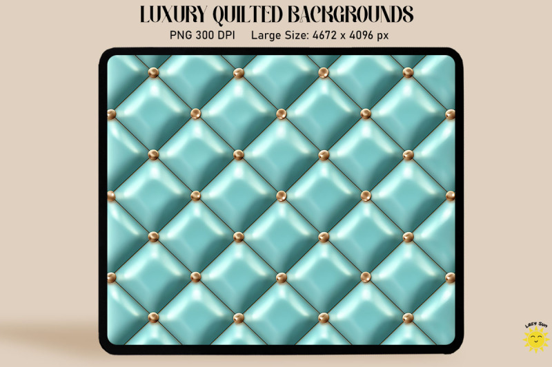 luxury-turquoise-quilted-background