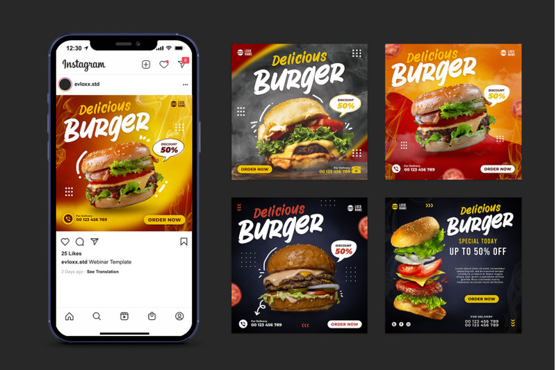 delicious-burger-banner-design-template