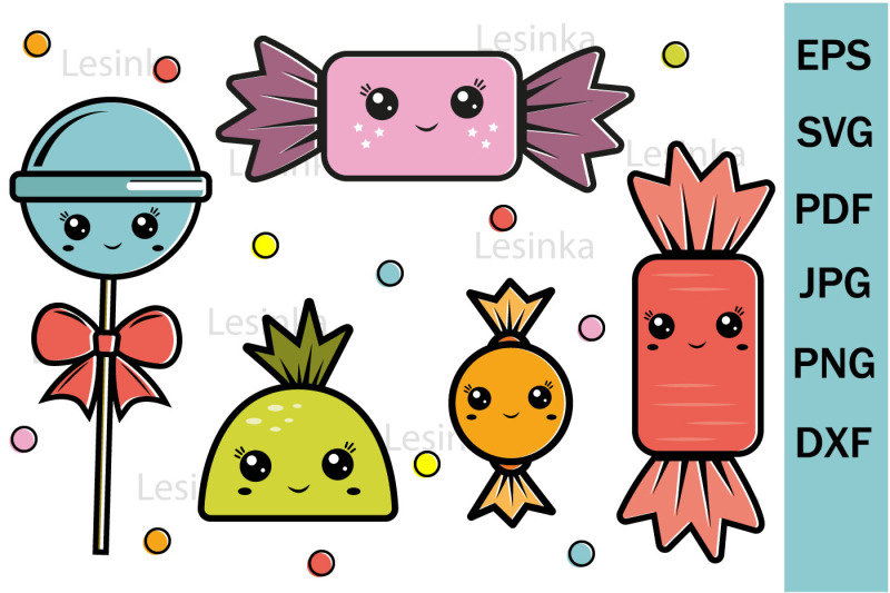 festive-clipart-candy-characters-kawaii-for-printing