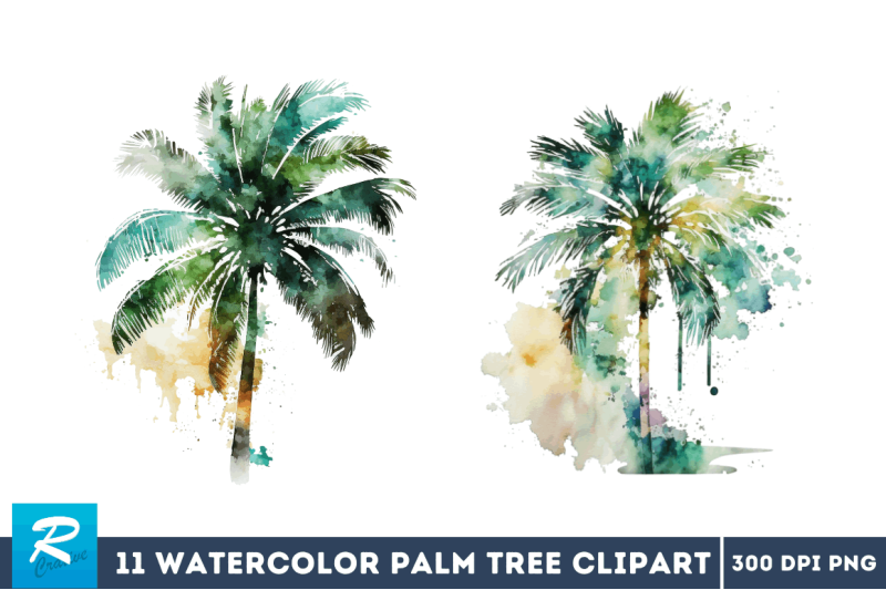 watercolor-palm-tree-clipart-bundle