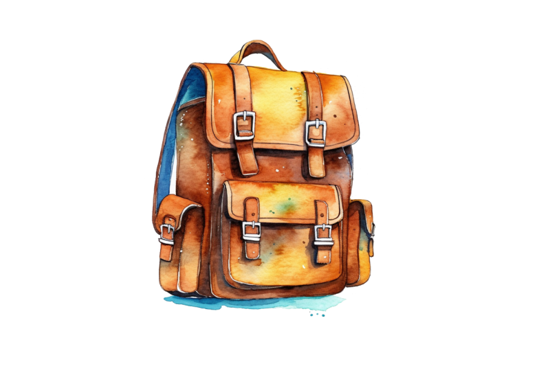 watercolor-retro-school-bag-clipart-bundle