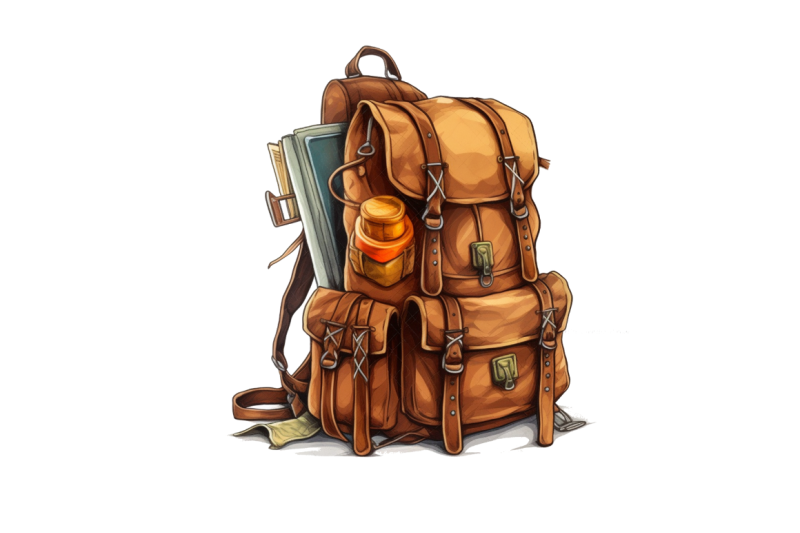vintage-backpack-sublimation-clipart-bundle