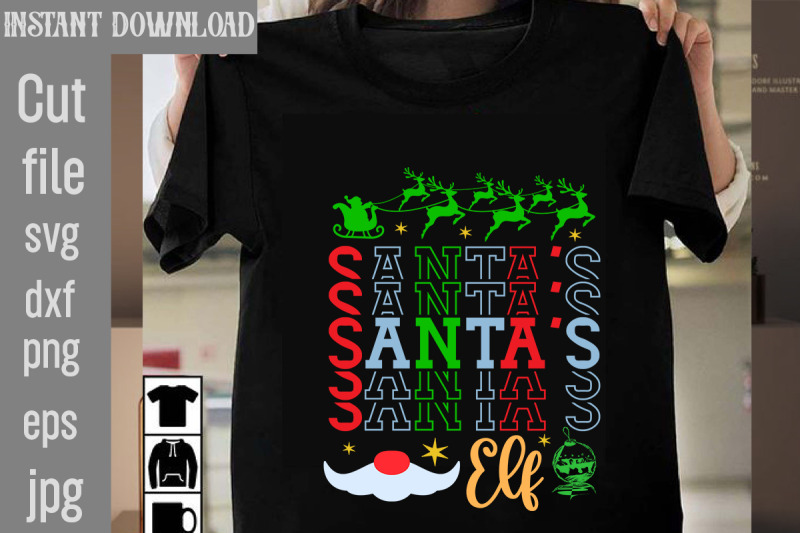 santa-039-s-elf-svg-cut-file-christmas-svg-design-christmas-tree-bundle