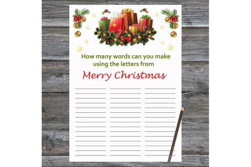 present-christmas-card-how-many-words-can-you-make-from-merrychristmas