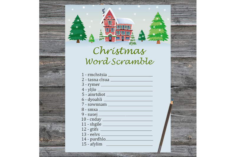 winter-house-christmas-card-christmas-word-scramble-game-printable
