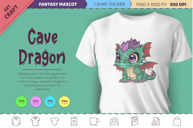 cave-cartoon-dragon-fantasy-clipart