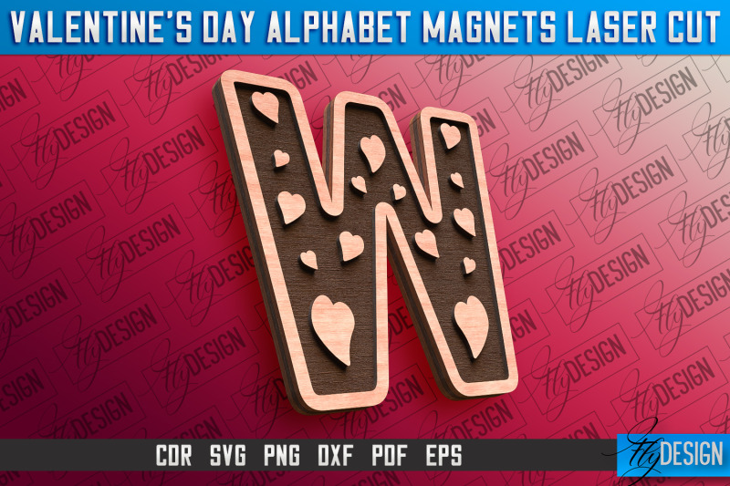 valentine-039-s-day-alphabet-magnet-laser-cut-svg-magnet-laser-cut