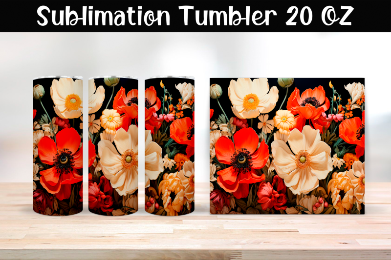 bright-flowers-sublimation-tumbler-wrap-20-oz