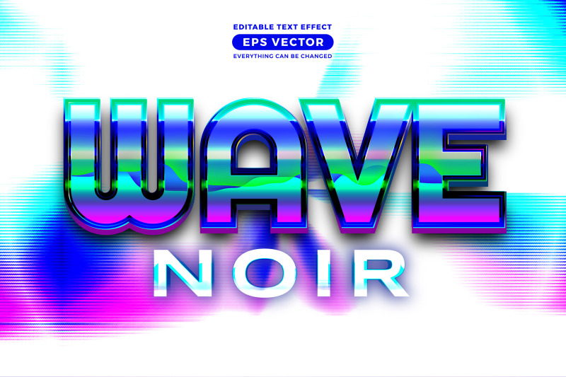 wave-noir-editable-text-style-effect-in-retro-look-design-with-experim
