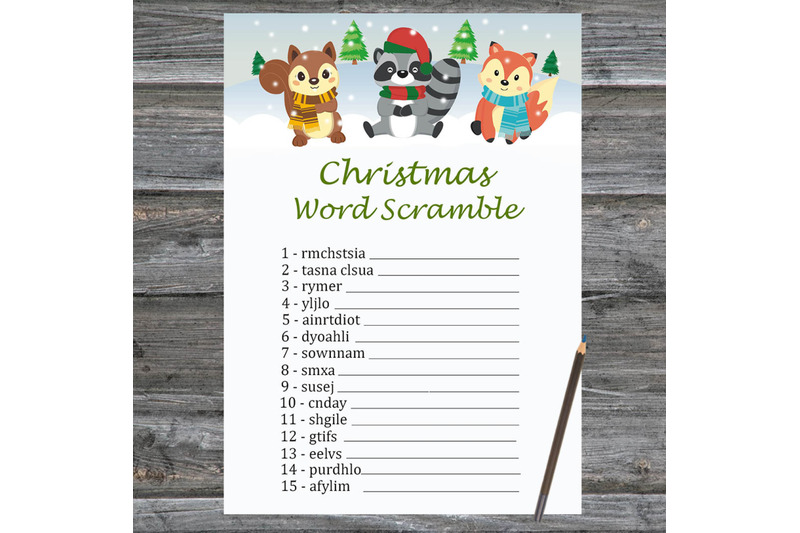 winter-animals-christmas-card-christmas-word-scramble-game-printale