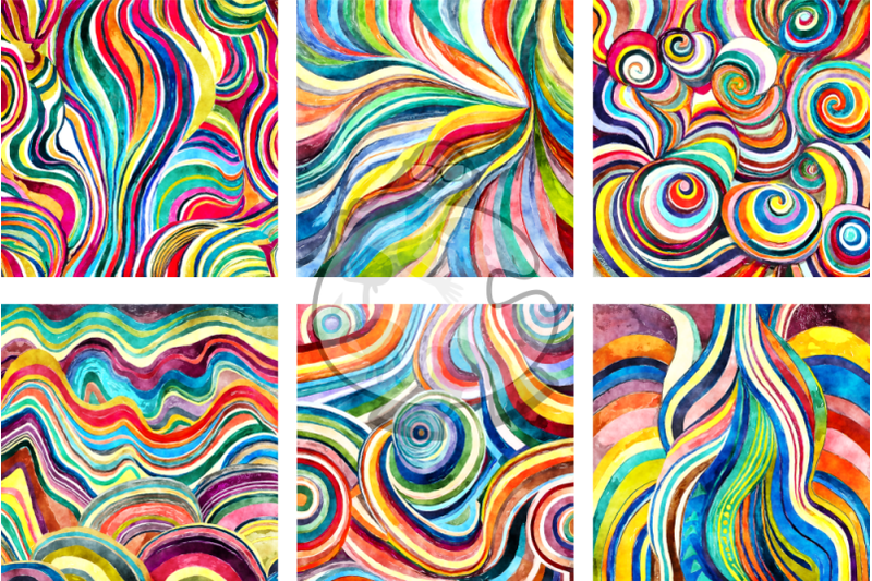 funky-stripes-transparent-watercolor-abstract-patterns