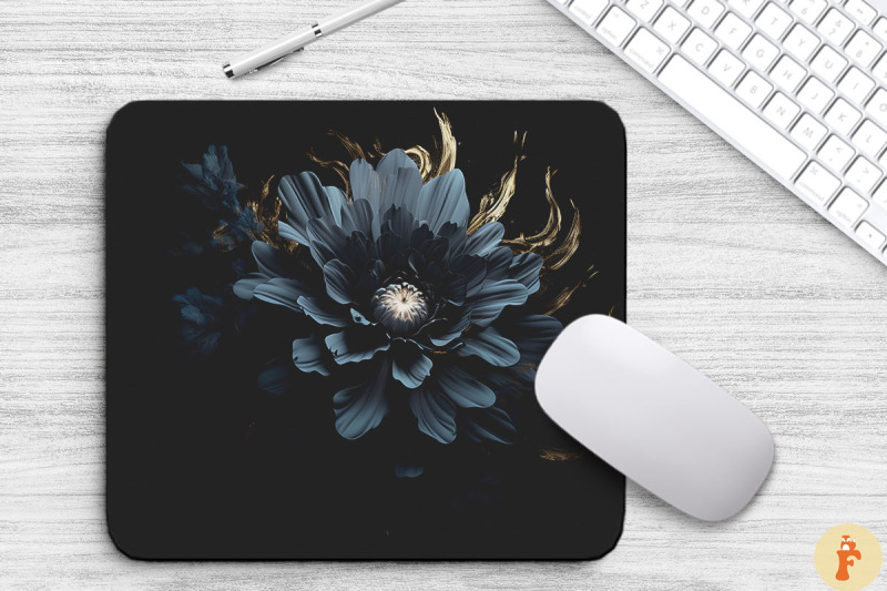 shadowy-flowers-mouse-pad-design