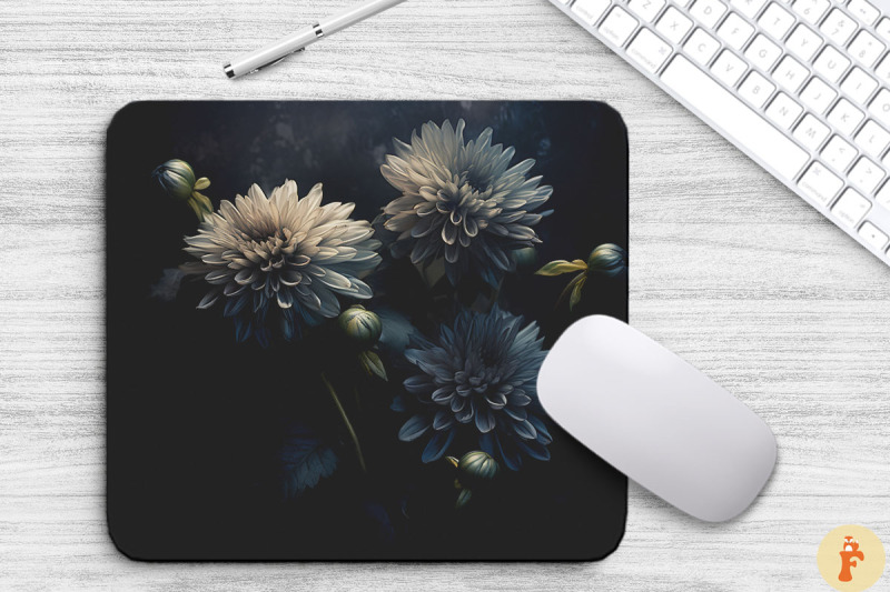 shadowy-flowers-mouse-pad-design