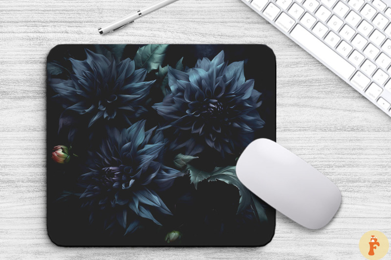 shadowy-flowers-mouse-pad-design