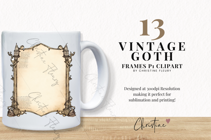 vintage-goth-frames-clipart-part-1