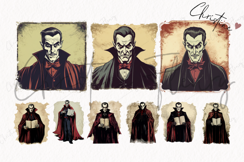 vintage-goth-vampire-clipart