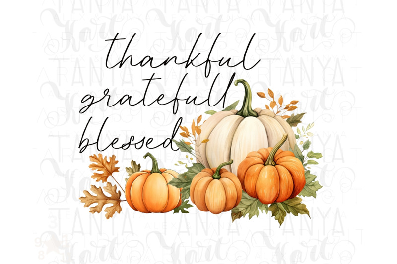 thankful-grateful-blessed-png-digital-download-art