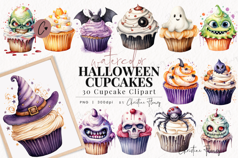 watercolor-halloween-cupcakes-clipart