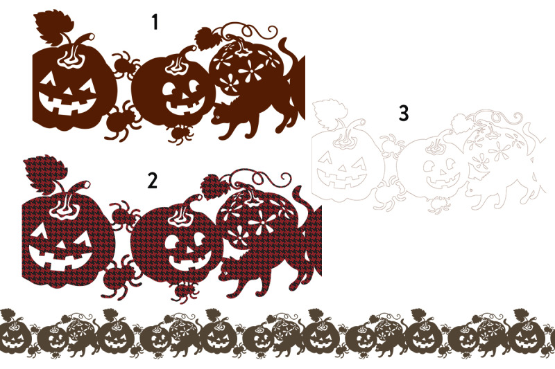 wrapper-with-pumpkin-cat-and-spiders-cut-file-svg