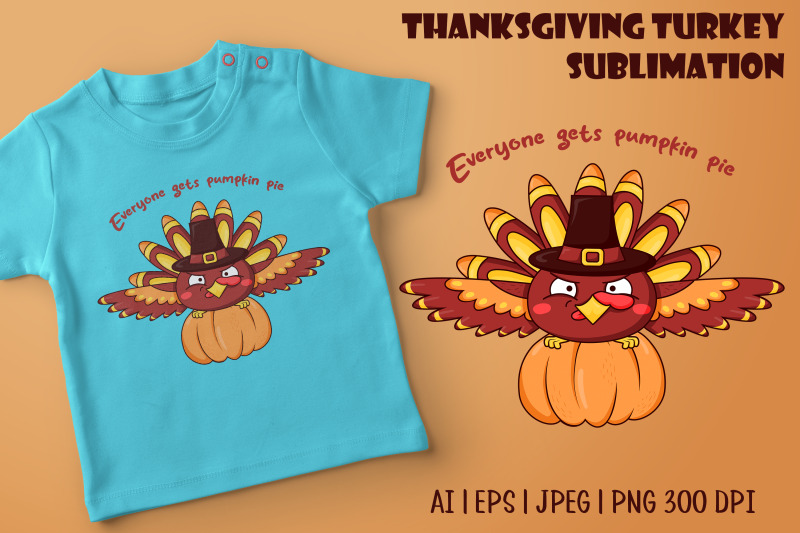 thanksgiving-turkey-sublimation-design