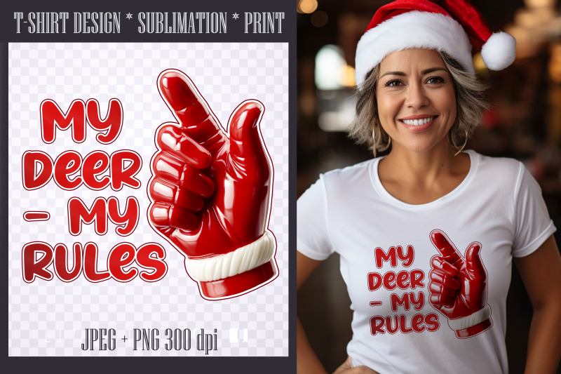 christmas-sublimation-png-my-deer-my-rules