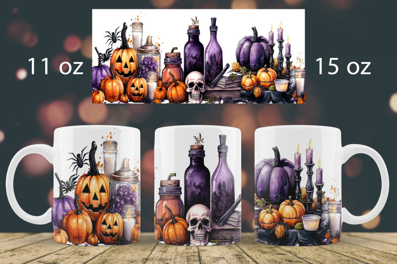 halloween-mug-wrap-design-pumpkin-mug-sublimation-png