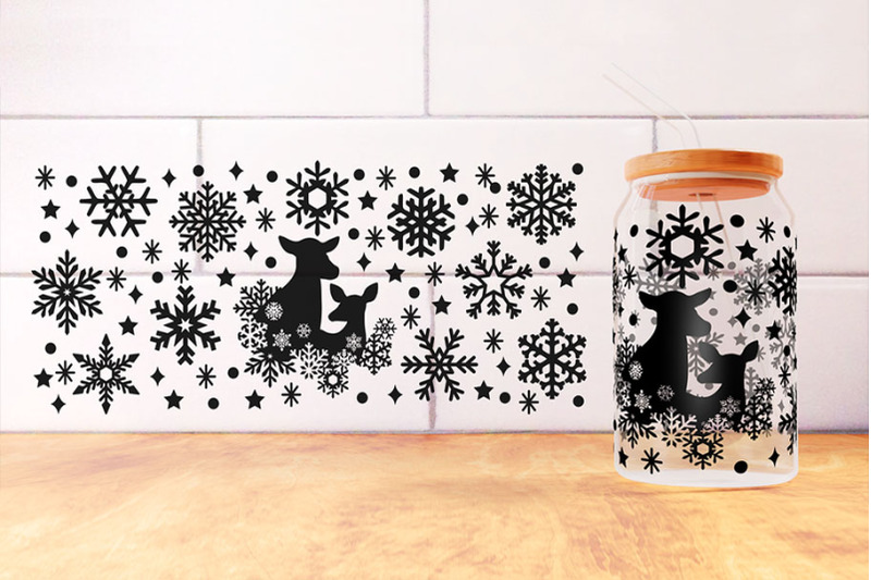 festive-christmas-svg-snowflakes-and-deer-perfect-for-16oz-glass-can