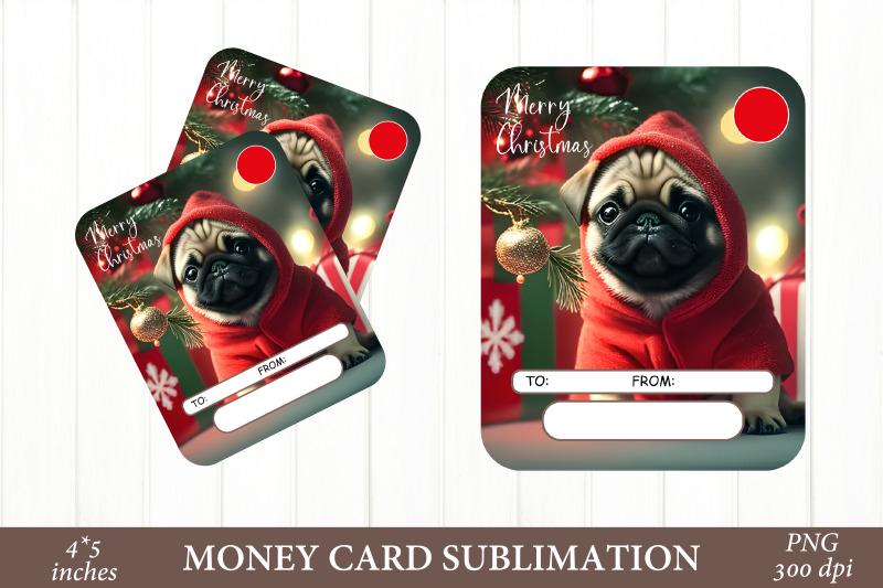 christmas-pug-sublimation-dog-money-card-png