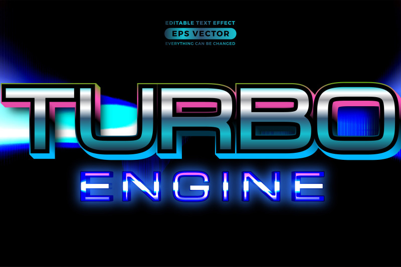 turbo-engine-editable-text-style-effect-in-retro-look-design