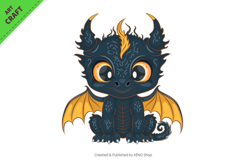 set-of-cartoon-dragons-02-fantasy-clipart