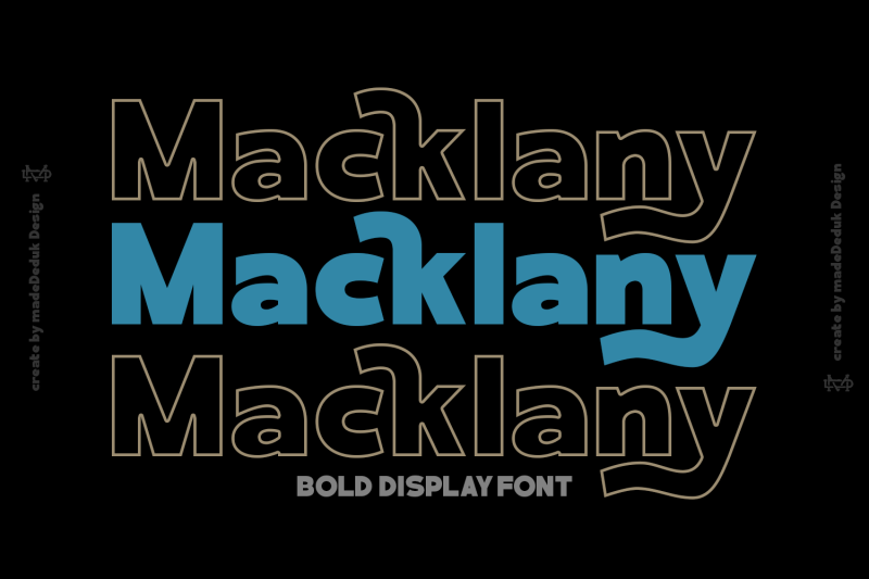 macklany-display-font