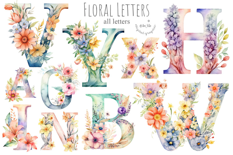 floral-alphabet-clipart