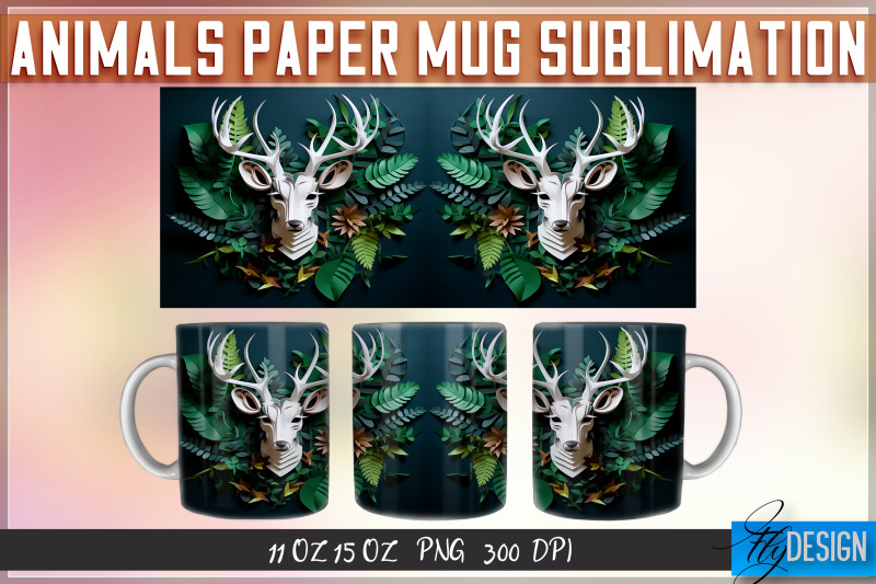 deer-paper-mug-sublimation