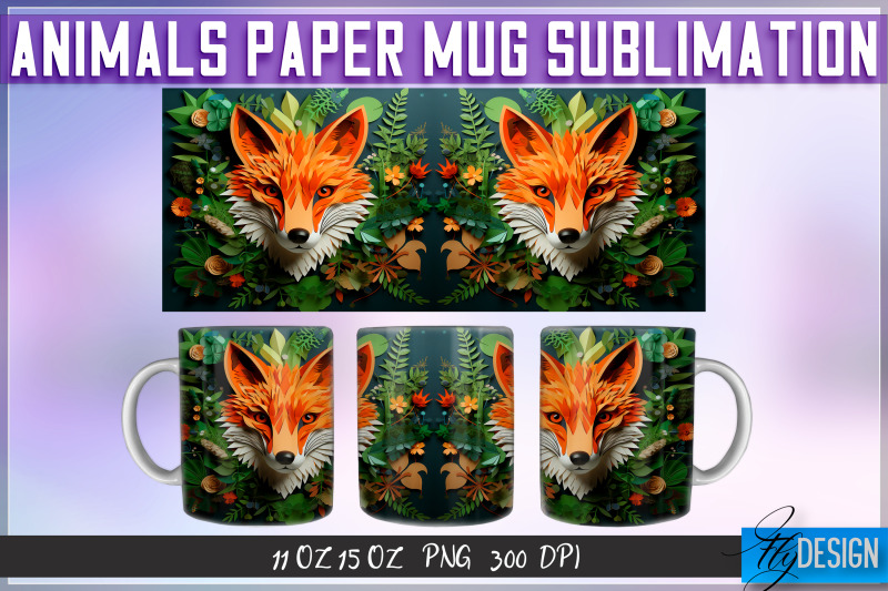 fox-paper-mug-sublimation