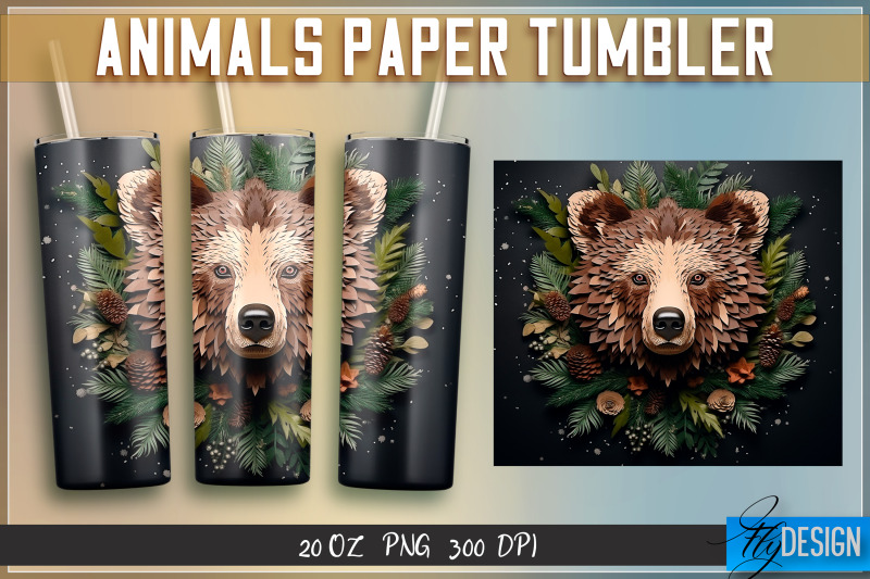 bear-paper-tumblers-wrap-20-oz