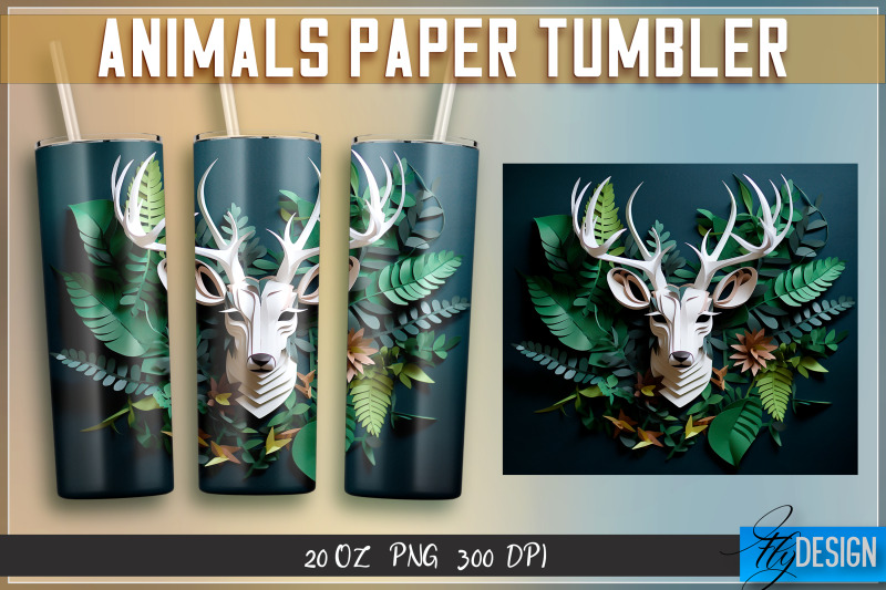 deer-paper-tumblers-wrap-20-oz