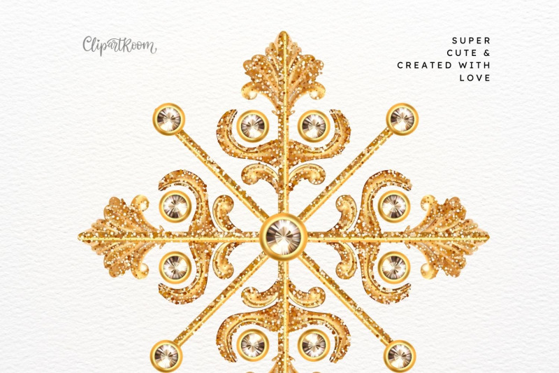 gold-snowflakes-christmas-snowflake-glitter-clipart