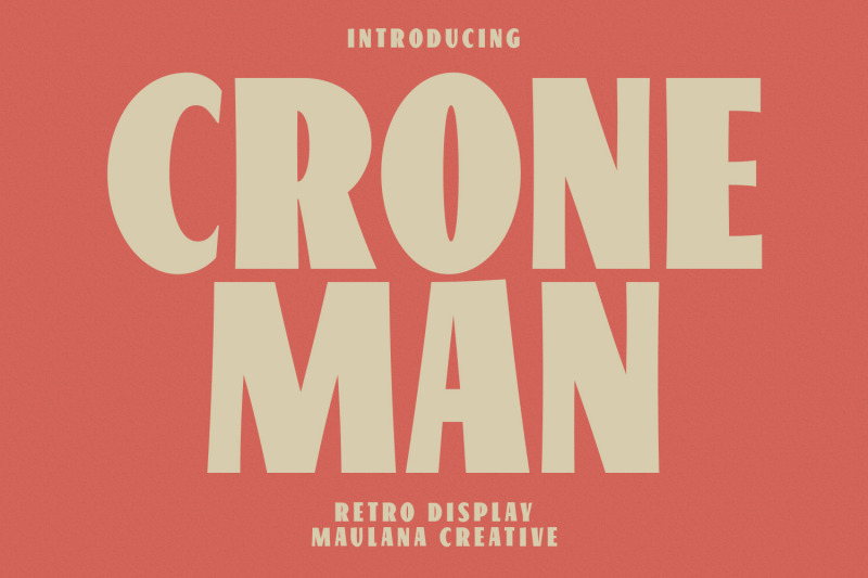 croneman-retro-display-font