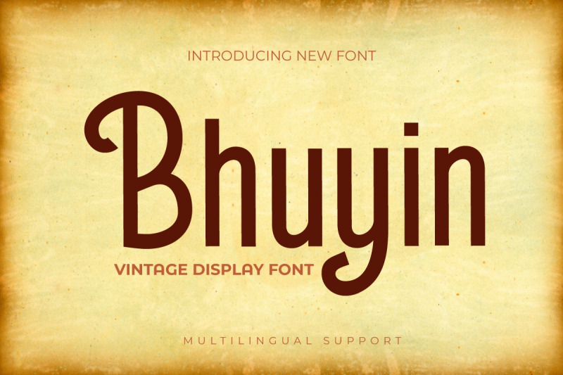 bhuyin-display-font