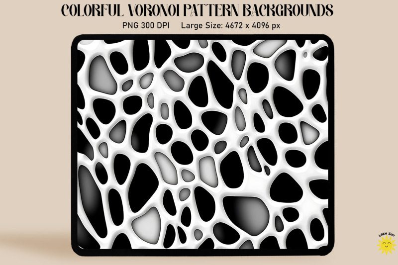 simple-black-and-white-voronoi-pattern